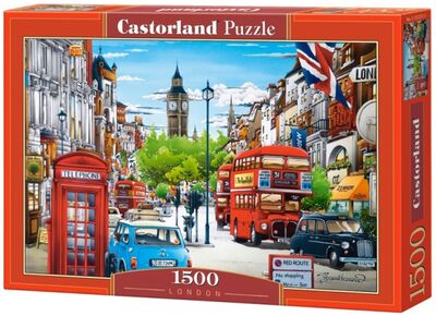 Puzzle-1500 "Лондон" (C-151271) Castorland 