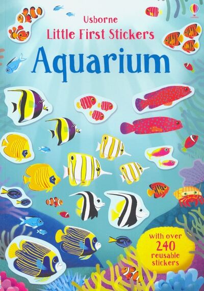 Книга: Little First Stickers Aquarium (Watson Hannah) ; Usborne, 2019 