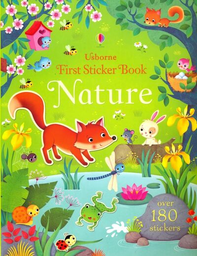 Книга: First Sticker Book. Nature (Brooks Felicity) ; Usborne, 2016 