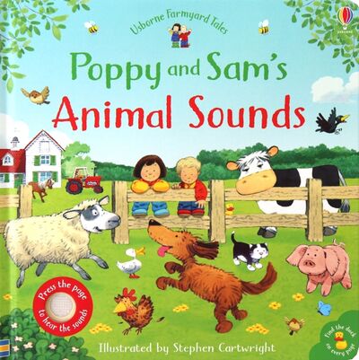 Книга: Farmyard Tales Poppy and Sam's Animal Sounds Board (Taplin Sam) ; Usborne