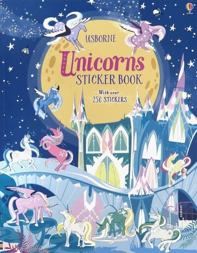 Книга: Unicorns. Sticker Book (Watt Fiona) ; Usborne, 2017 
