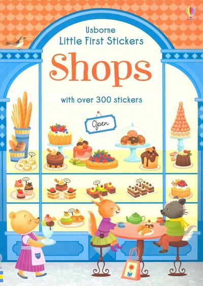 Книга: Little First Stickers: Shops (Wheatley Abigail) ; Usborne, 2019 