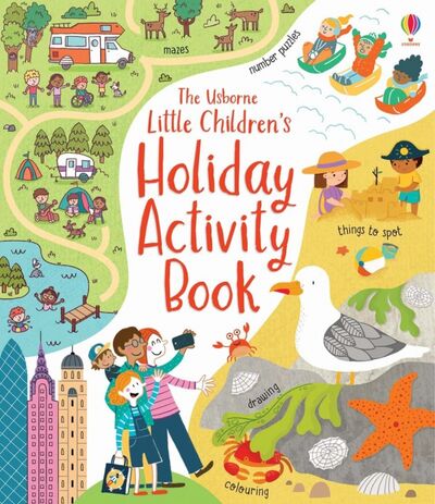 Книга: Little Children's Holiday Activity Book (Gilpin Rebecca) ; Usborne
