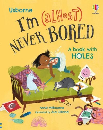 Книга: Книга I'm (Almost) Never Bored (Anna Milbourne) , 2022 