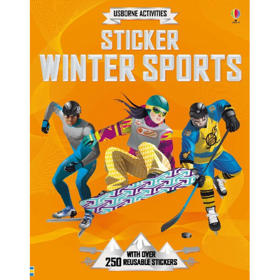 Книга: Книга Sticker Winter Sports (Jonathan Maberry) ; Usborne Books, 2016 