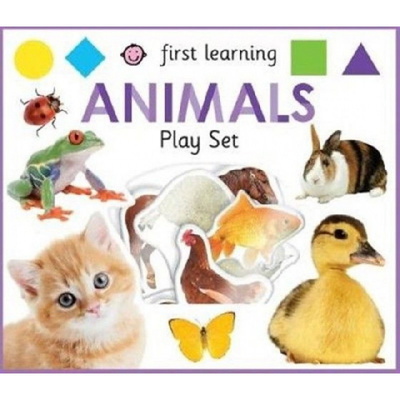 Книга: Книга First Learning Animals Play Set (Priddy Roger) ; Priddy Books, 2018 