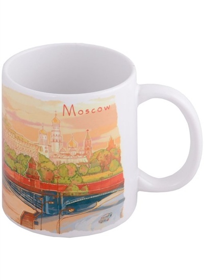 Книга: Кружка Панорама Москвы (керамика) (330мл) (Magniart); ООО 