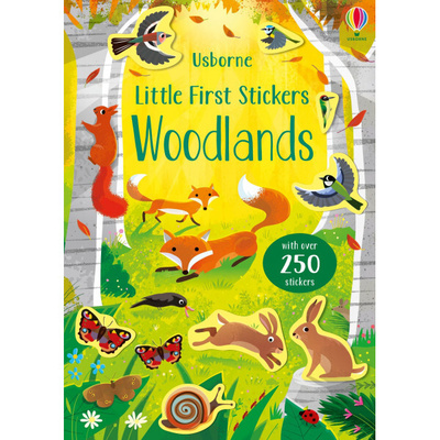 Книга: Usborne Little First Stickers Woodlands (Caroline Young) ; Usborne Publishing Ltd., 2020 