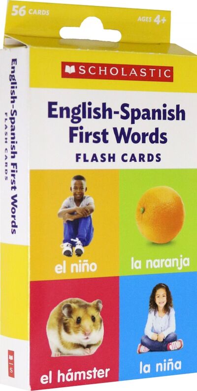 Книга: Flash Cards. English-Spanish First Words; Scholastic Inc.