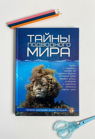 Книга: Детская книга развивающая "Тайны подводного мира", энциклопедия для детей (Веско) ; ВЕСКО, 2019 