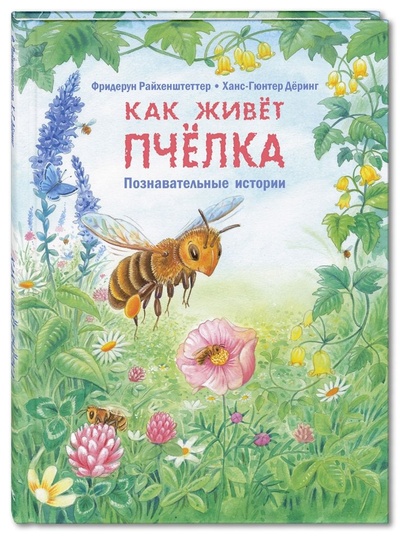Книга: Как живет пчелка. Познавательные истории (Фридерун Райхенштеттер) ; Энас-книга, 2020 