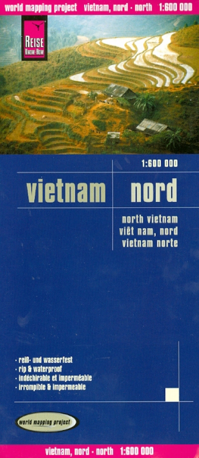 Книга: Vietnam, North 1:600 000; Reise Know-How, 2011 