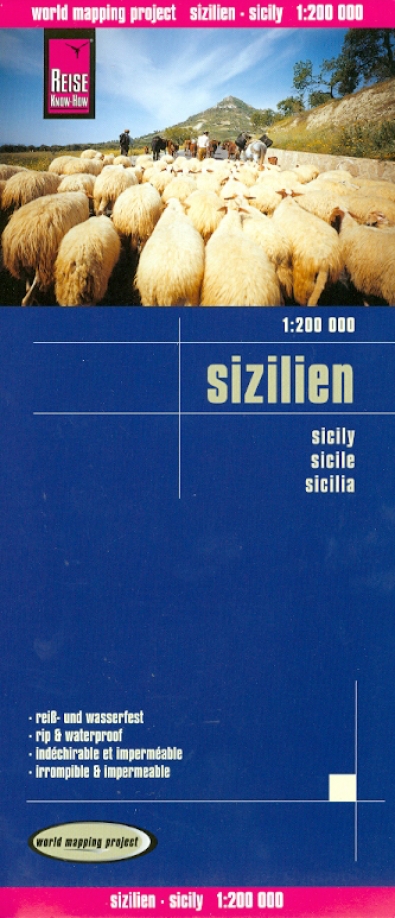 Книга: Sicily 1:200 000; Reise Know-How, 2012 