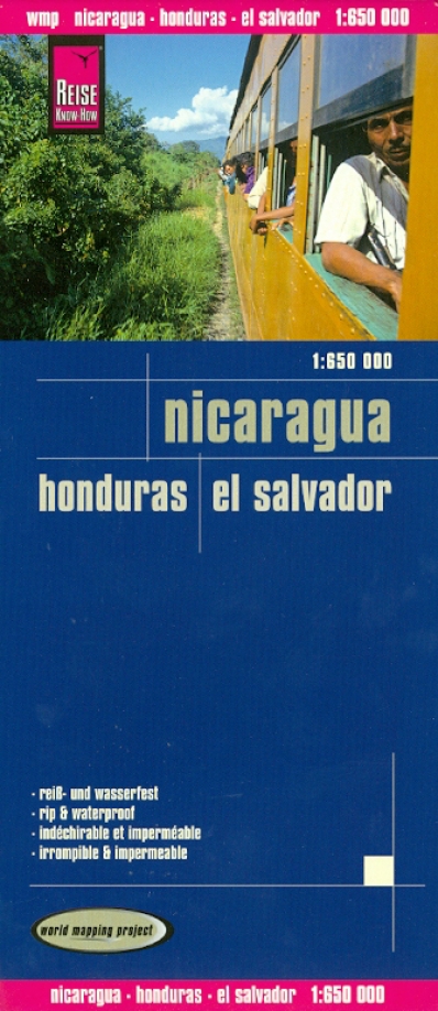 Книга: Nicaragua. Honduras. El Salvador. 1:650 000; Reise Know-How, 2009 