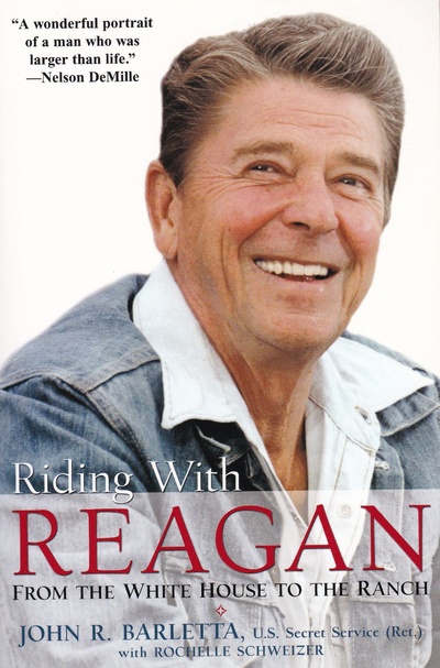 Книга: Riding With Reagan: From the White House to the Ranch. Поездка с Рейганом: от Белого дома до ранчо. Джон Р. Барлетта, Рошель Швейцер (John R. Barletta, Rochelle Schweizer) ; Citadel, Kensington Publishing Corporation