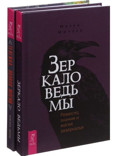 Книга: Зеркало ведьмы + Тележка (Мюллер Микки; Абрев Илеана) ; ИГ 