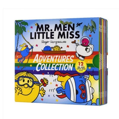 Книга: Mr. Men Little Miss Adventure Collection, набор из 12 книг (Roger Hargreaves) ; Penguin Random House, 2020 