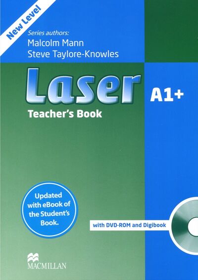 Книга: Laser. A1+. Teacher's Book (+СD eBook, DVD) (Taylore-Knowles Steve, Mann Malcolm) ; Macmillan Education, 2017 