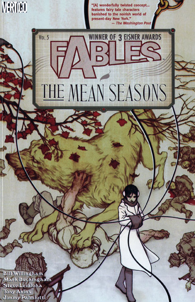 Книга: Fables: Volume 5: The Mean Seasons (Bill Willingham) ; Vertigo, 2005 