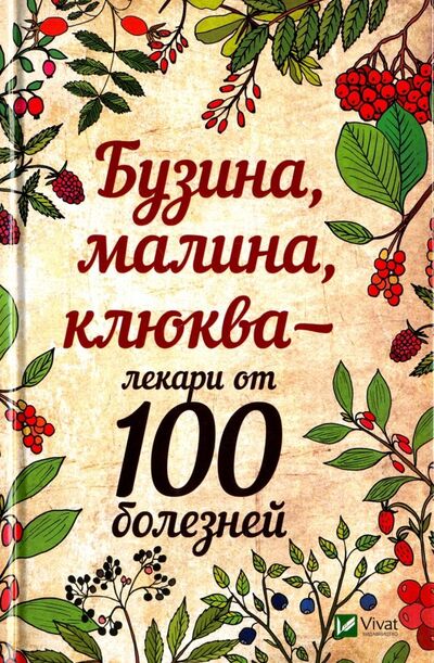 Книга: Бузина малина клюква - лекари от 100 болезней (Романова Марина Юрьевна) ; Виват, 2017 