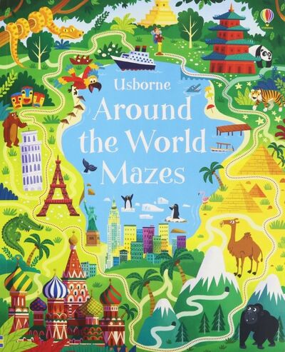 Книга: Around the World Mazes (Smith Sam) ; Usborne, 2018 