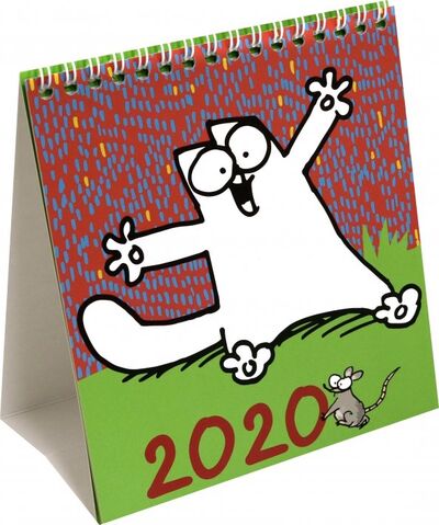 Настольный календарь на 2020 год "Кот Саймона", на пружине Livebook 