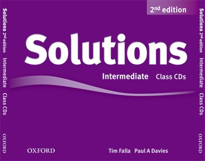 Книга: Solutions: Intermediate: Class Audio CDs (3 Discs) (Tim Falla, Paul A. Davies) ; Oxford University Press, 2013 