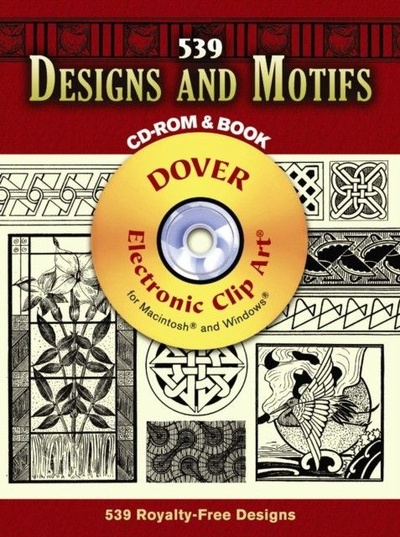 Книга: 539 Designs and Motifs CD-ROM and Book (O'Kane James) ; Dover Publications, 2007 