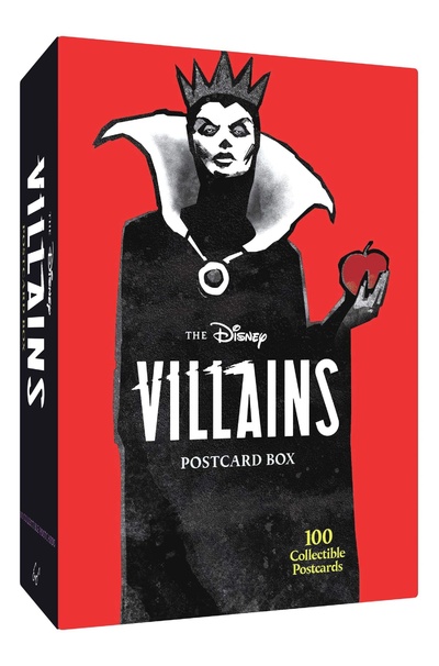Книга: The Disney Villains Postcard Box: 100 Collectible Postcards (Disney) ; Chronicle Books, 2020 