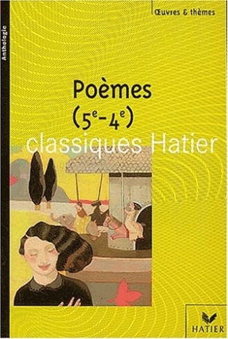 Книга: Poemes 5eme-4eme (Nodin M.) ; Hatier