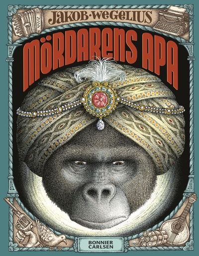 Книга: Mordarens apa (WegeliusJ.) ; Forlagssystem, 2015 