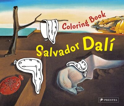 Книга: Salvador Dali. Coloring Book; Prestel