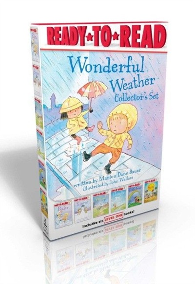 Книга: The Wonderful Weather Collector's Set: Rain; Snow; Wind; Clouds; Rainbow; Sun (Bauer Marion Dane) ; Simon Spotlight, 2016 