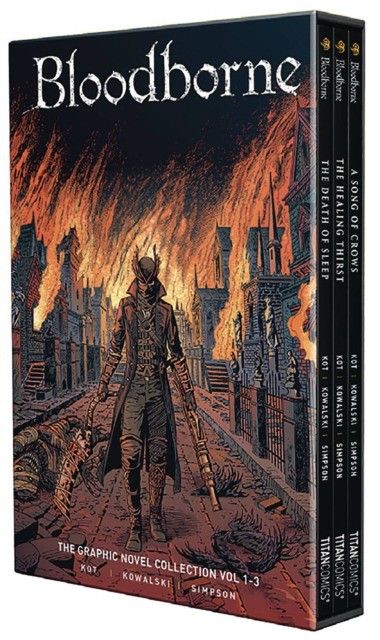 Книга: Bloodborne, 1 - 3 boxed set (Kot, Ales) ; Titan Books, 2021 