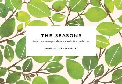 Книга: The Seasons Correspondence Cards (Superfolk) ; Princeton Architectural Press, 2019 