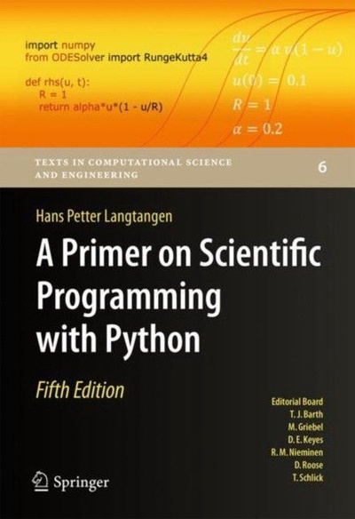 Книга: A Primer on Scientific Programming with Python (Langtangen Hans Petter) ; Springer, 2016 