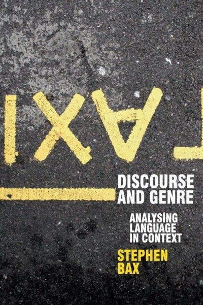 Книга: Discourse and Genre (Bax Stephen) ; Palgrave Macmillan, 2010 