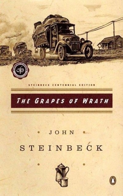 Книга: The grapes of wrath (Steinbeck John) ; Penguin Books, 2002 