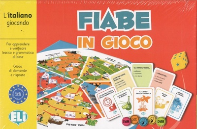 Книга: FIABE IN GIOCO (A1-A2) / Обучающая игра на итальянском языке "Сказки в играх" (Коллектив авторов) ; ELI Publishing, 2021 