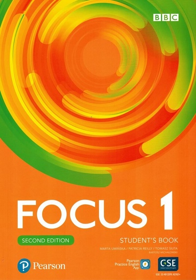 Книга: Focus 1 (Second Edition) Student's Book Учебник (Marta Uminska, Patricia Reilly) ; Pearson, 2020 