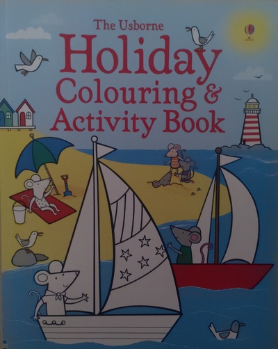 Книга: The Usborne Holiday Colouring &Activity Book (Kirsteen Rogers) ; Usborne Publishing Ltd., 2014 