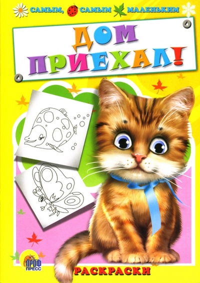Книга: Раскраска-малышам: Дом приехал! (Николаевская Инна) ; Проф-Пресс, 2007 