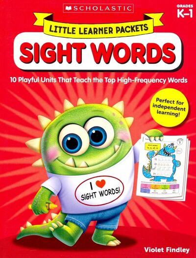 Книга: Little Learner Packets: Sight Words (Fassihi Tannaz) ; Scholastic Inc., 2018 