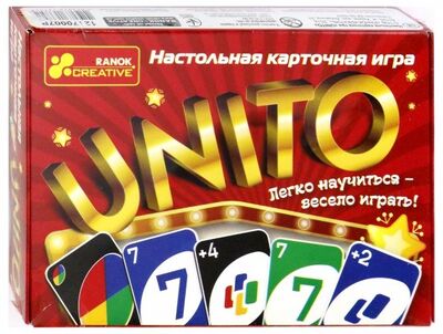 Настольная карточная игра "UNITO" (12170007Р) Ранок 