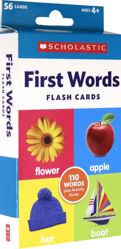 Книга: Flash Cards. First Words; Scholastic Inc.