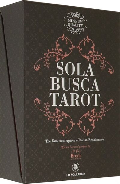 Книга: Таро Соло Буска (Музейное качество); Аввалон-Ло Скарабео, 2019 