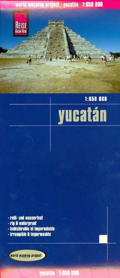 Книга: Yucatan. 1: 650 000; Reise Know-How, 2010 