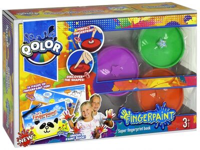 Пальчиковые краски (3 цвета) (986-17) ТНГ-игрушка 