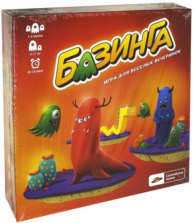 Настольная игра "Базинга" (52009) Cosmodrome Games 
