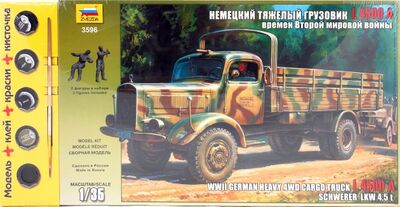 Немецкий грузовик "Мерседес Бенц 4500" (3596) Звезда 